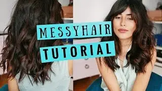 Messy Waves Hair Tutorial | My 10 minute Routine