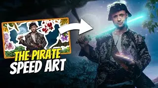 The Pirate Manipulation In Photoshop | Speed Art In Photoshop | Photo Composite