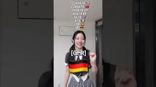 12345678 TREND in 8 languages⁉️