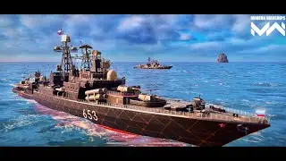 Modern Warships: RF Admiral Basisty. I tested this warship for the first time, it was really unusual
