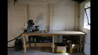 Byg selv 80x240cm arbejdsbord / værkstedsbord