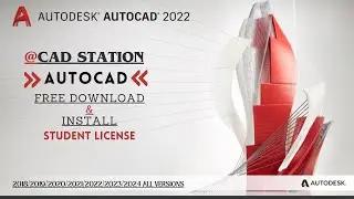 [Free] DOWNLOAD and INSTALL AutoCAD || STUDENT LICENSE