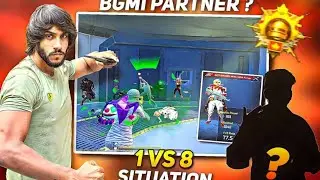 ✅BGMI PARINER 1V4 CLUTCH CHALLENGE ⁉️@SOUVIKDLIVE1