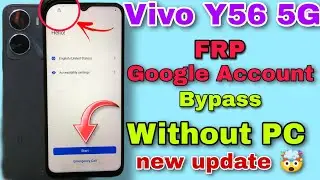 Vivo Y56 5G FRP Bypass ||  V2225 Android 14 New Security 2024 Bypass Without Pc New Method
