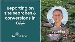 Reporting on site searches & conversions in GA4