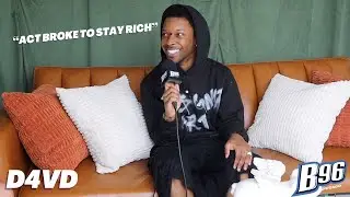 D4VD talks being an empath, making 5 songs a day, and his sisters closet!