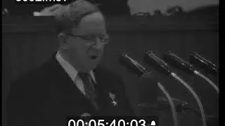 НАША ИСТОРИЯ: Съезд советских писателей. Поспелов и Соболев.