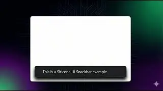 🔔 Modern Snackbar Notifications in WinForms with Siticone UI (C#)