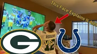 Packers vs Colts REACTION!! **CLOSE GAME**