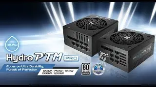 ✅HYDRO PTM PRO 850W 80+ Platinum Power Supply Unboxing Review