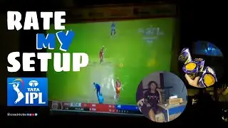 Rate My Setup/ TATA IPL/ Punjab Kings VS Mumbai Indians/ Match Screening /Creativityim