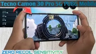 Tecno Camon 30 Pro 5G ki PUBG Mobile Sensitivity 🔥 Tecno Camon 30 Pro 5G PUBG Mobile Sensitivity