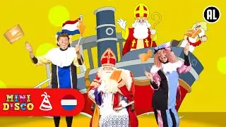 Zie Ginds Komt de Stoomboot 🛥️| Sinterklaasliedjes voor Sinterklaas | Minidisco
