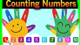 Let's Learn Numbers With Finger Family: NUMBERS