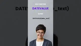 Power BI Interview Questions  | DAX | DATEVALUE Function  