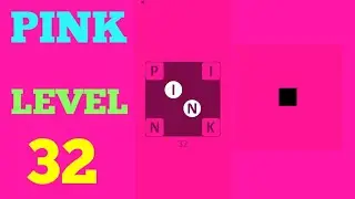 Pink Level 32 solution or walkthrough