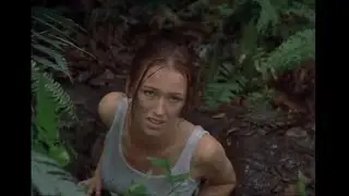 Woman Gets Stuck in a Pit and Has One of Her Boots Pulled Off (Movie Scene) [White Socks]