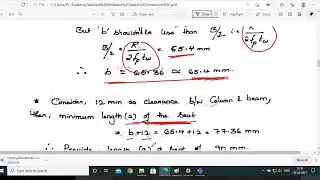 #13 Problem on welded Stiffened Connection | Steel Structures