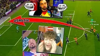 HE BOTH TROLLED ÜMİDİ AND SCORED A 45-METER GOAL!! WOW! VOICE ! HOPE! EKİBEGEL PES 2020