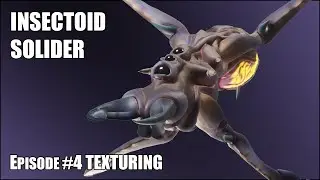 Insectoid Soldier #4 Texturing