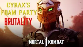 Mortal Kombat 1 - Cyrax's Foam Party Brutality
