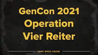 DEUTSCHE VERSION Operation Vier Reiter GenCon 2021 Diorama | Battletech Miniaturen Malerei