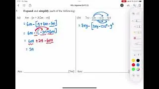 Algebra Quiz (1) Q5
