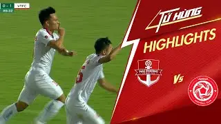 Highlights Hải Phòng - Viettel | Phủ đầu chóng vánh, ngỡ ngàng siêu phẩm NÃ ĐẠI BÁC phút cuối