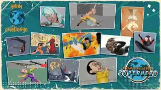 Superhero AnimChallenge Best-Of Animation Compilation! 💥