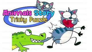 Animal Story Tricky Puzzle: Levels 1-19 Walkthrough!