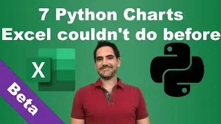 7 Python Charts that Excel couldn't do before