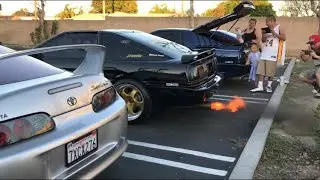 Supra SHOOTING CRAZY Flames!! (Kids get SCARED!)