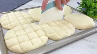 Excellent Bread made from 600 g flour. Ingenious recipe with just a few ingredients!