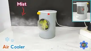 Mist Air Cooler ❄ | How To Make Air Cooler Using Humidifier