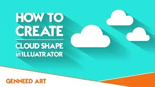 How to create cloud shape easily in illustrator (with source file)
