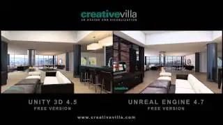 Unity VS Unreal Architectural Visualization