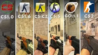 Counter-Strike Evolution (1999-2026) | 25 Years of INSANE Graphics Changes