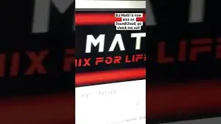 DJ Matti is now also on SoundCloud, check it out!