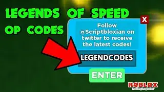 [ROBLOX] ALL WORKING CODES FOR LEGENDS OF SPEED