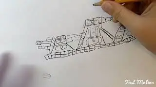 Рисуем танк КВ45+Фиджирон