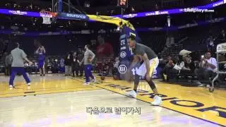 [한글자막] 스테판 커리의 시합 전 루틴 // Stephen Curry's Pregame Routine  // ballplaya // 볼플레이야