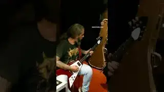 Gravação das guitarras do novo disco do Miasthenia por Thormianak no Orbis Estúdio (25/05/2023).