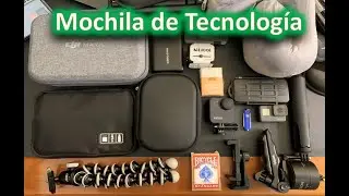 QUÉ llevo en mi MOCHILA!!! 🎒 VIAJAR CON FOTO Y VIDEO.