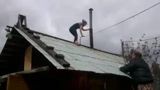 Правильный монтаж трубы на баню!