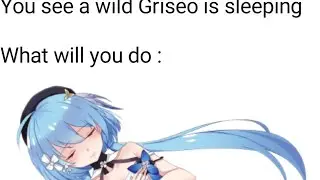 🗿What my viewer do to Griseo while she is sleeping ⚠very sussy⚠