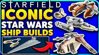 Starfield Star Wars Ship Builds are INSANE!