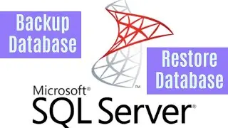How to take Database Backup and Restore Database in SQL Server.