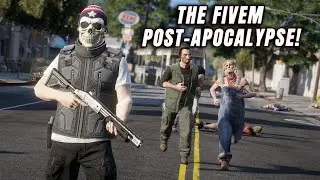 The Best Public GTA 5 Zombie Apocalypse Server I've Ever Played!