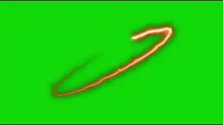 Electric Lightning Green screen 4k