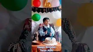 Happy Birthday Tarun Abhi #july28 2024 #venkateshmogili #webguru #shorts